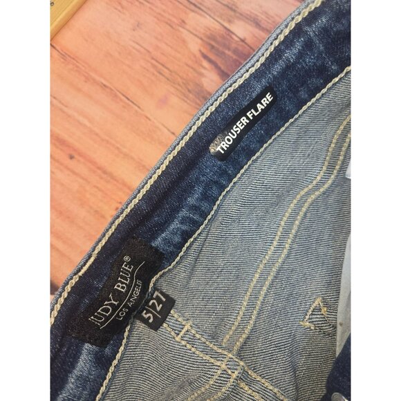 Judy Blue Womens Trouser Flare Jeans 5/27 - 28x33 - Picture 4 of 8